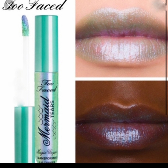 š„³ Too Faced Mermaid Tears Lip Gloss Topper